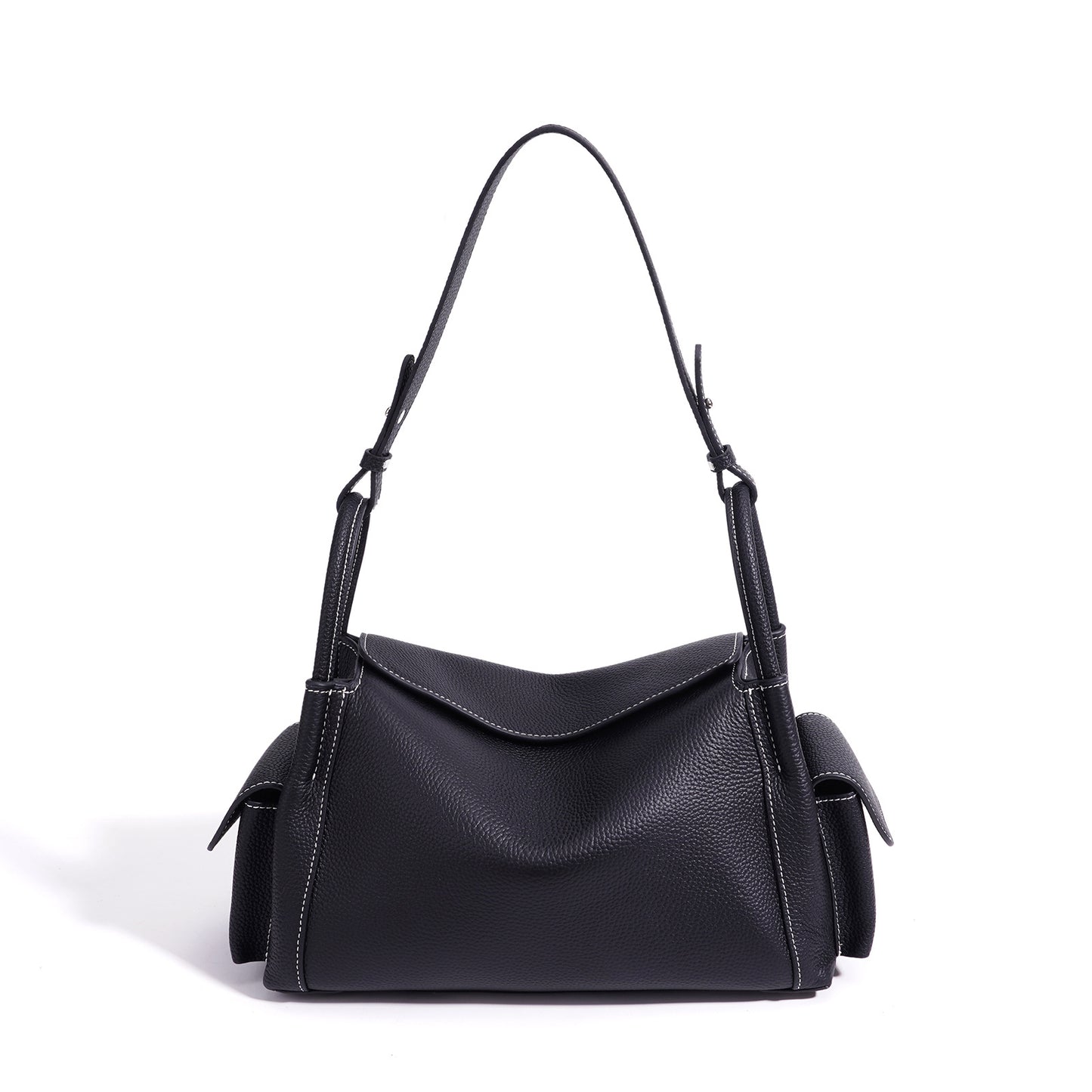 Women's Fashion Underarm Genuine Leather High-grade Korean Women's Shoulder Bag