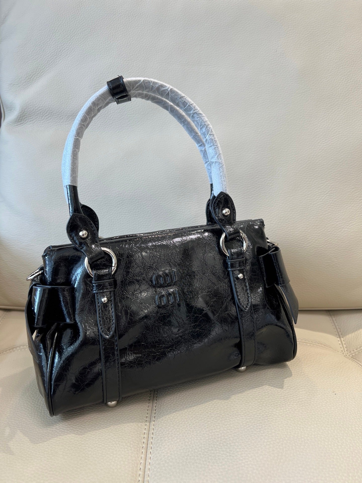 Retro Oil Wax Skin Sweet Cool Hot Bags