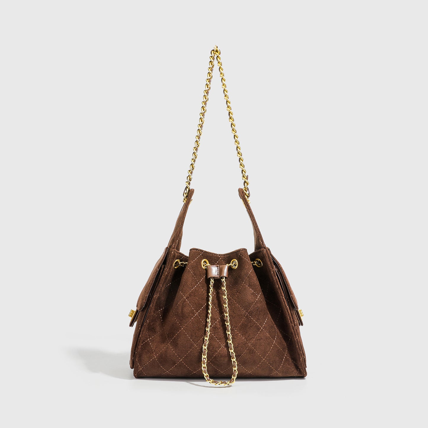 Women's Diamond Chain Portable Trendy Chic Matte Women's Shoulder Bag
