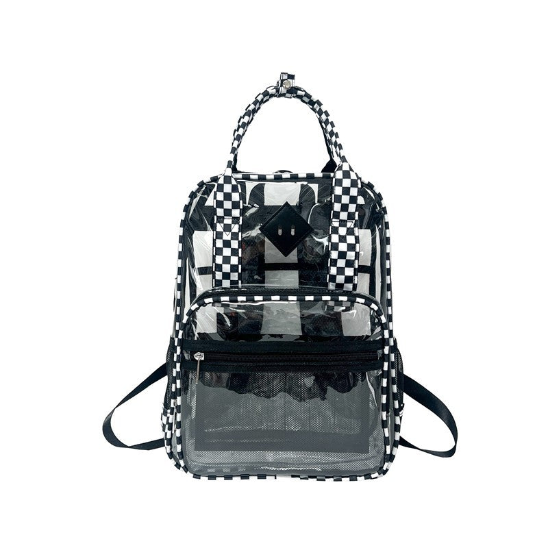 Colorful Transparent Lovers Wild Portable Street Leisure Backpack