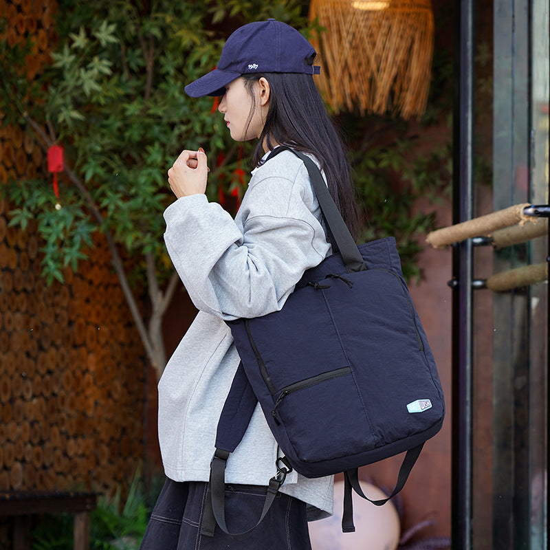 Multifunctional Fashion Nylon Good-looking Outdoors Commute Women's Backpack