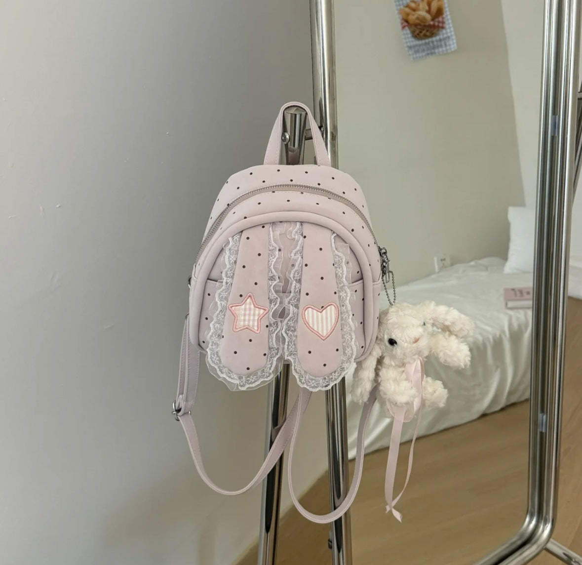 Super Cute Polka Dot Rabbit Ear Mini Female Fashion Bags