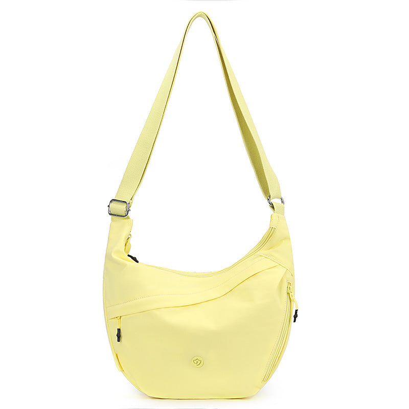Women's Trendy Dumpling Waterproof Nylon Cloth Fashion Women's Shoulder Bag