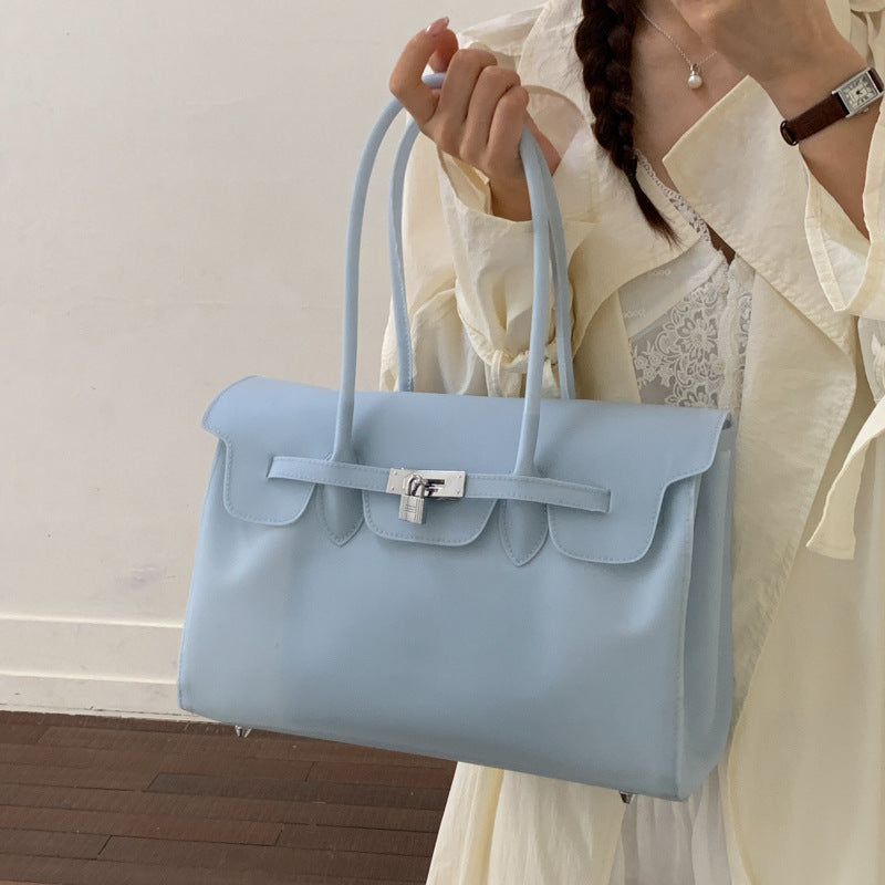 Women's Large Capacity Leather High-grade Western Style Personality Fashion Women's Shoulder Bag