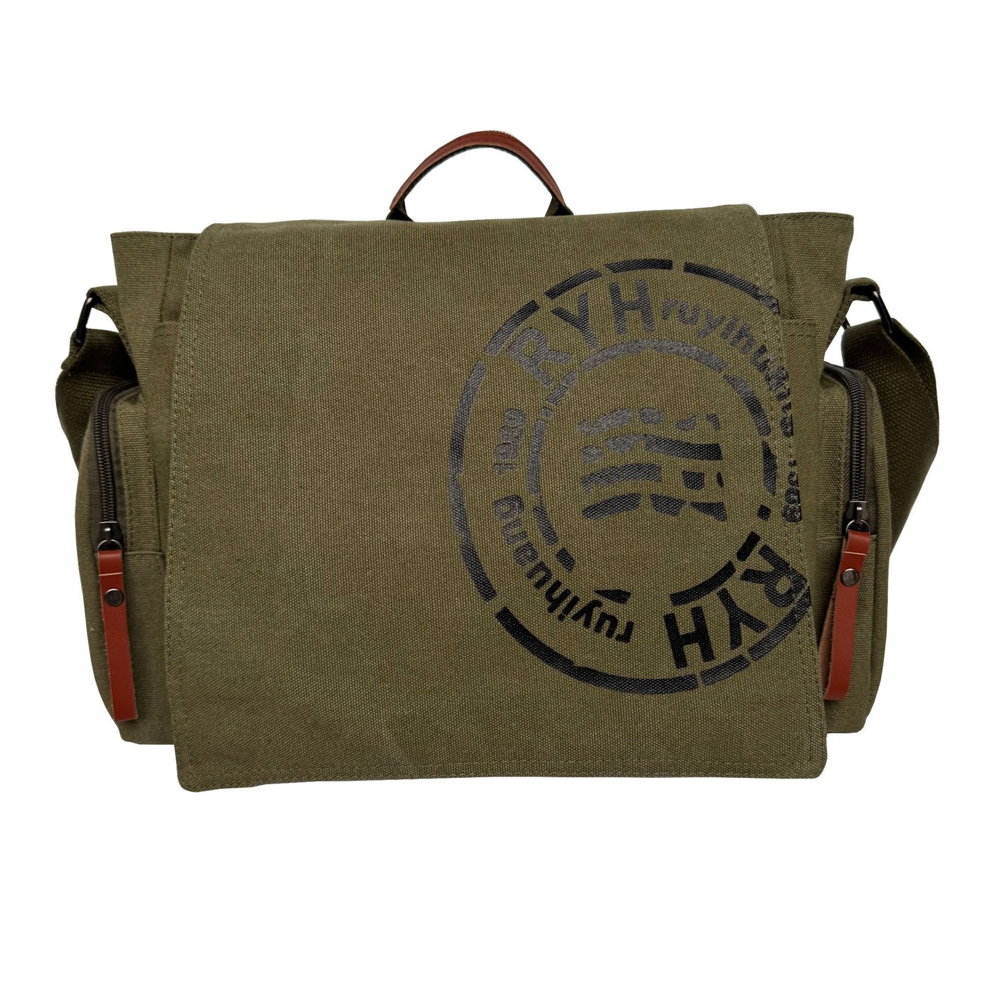 Men's Thick Retro Fashion Business Portable Official Bags