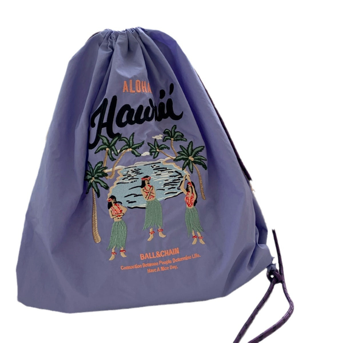 Style Fashion Cute Cartoon Environmental Protection Drawstring Women's Backpack