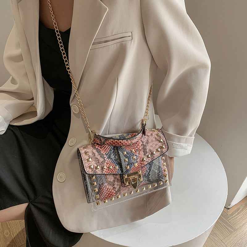 Iti Transparent Jelly Summer Korean Fashion Women's Shoulder Bag
