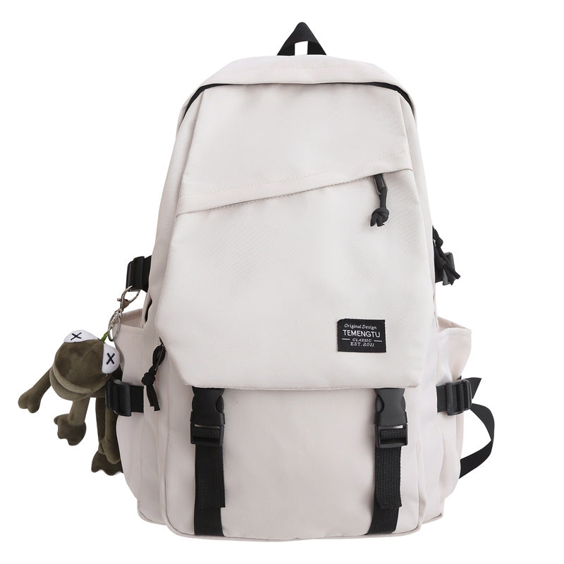 Men's Fashion Early High College Couple Class Leisure Backpack