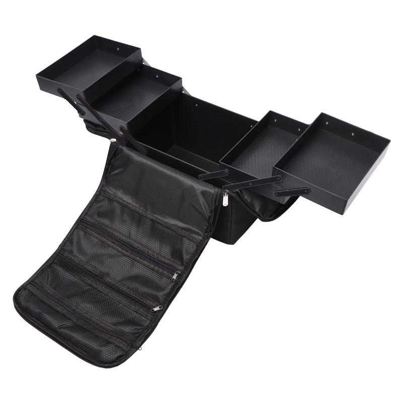 Nail Tattoo Toolbox Large Capacity Cosmetics Makeup Bag