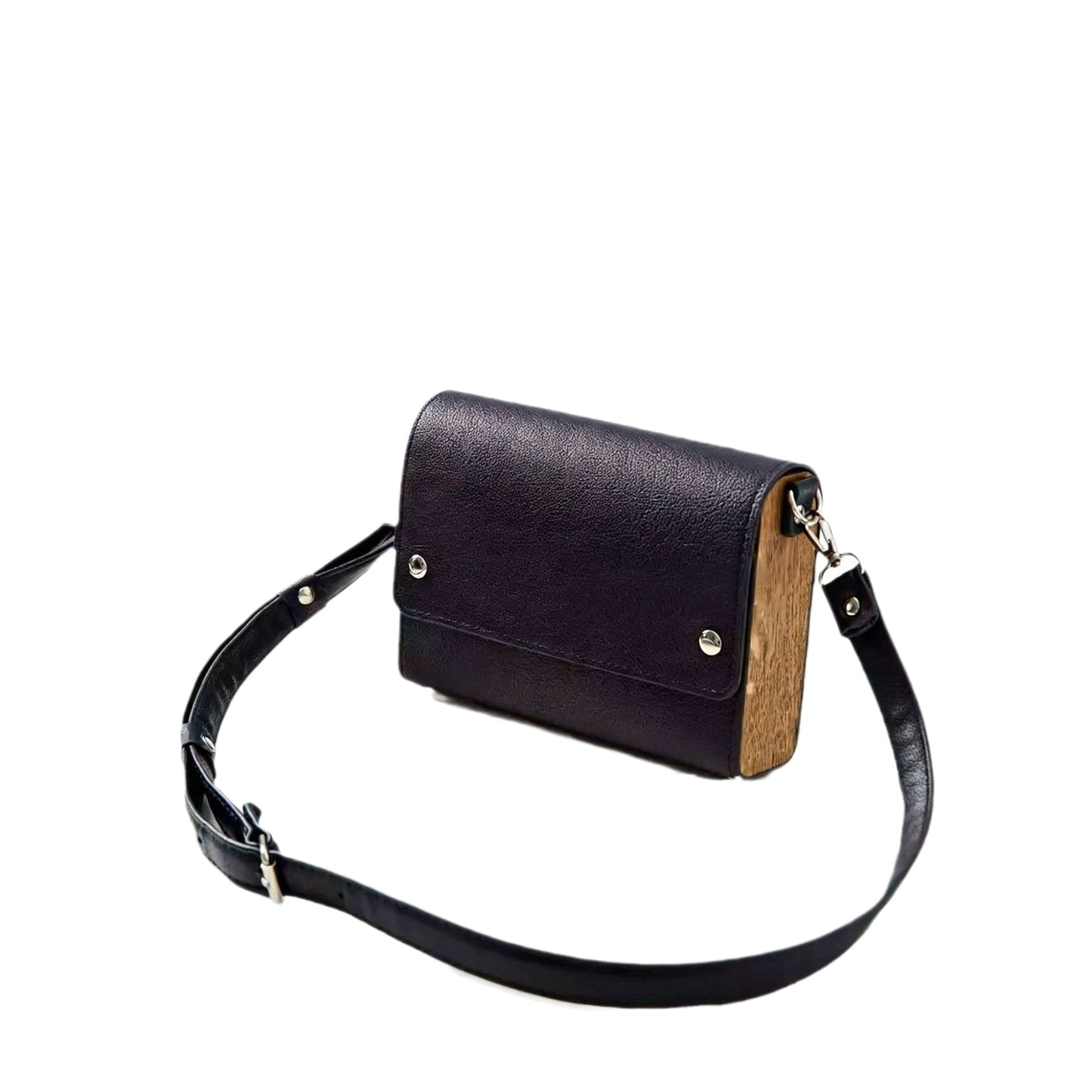 Fashion Popular Wood Lychee Pattern Box Bags