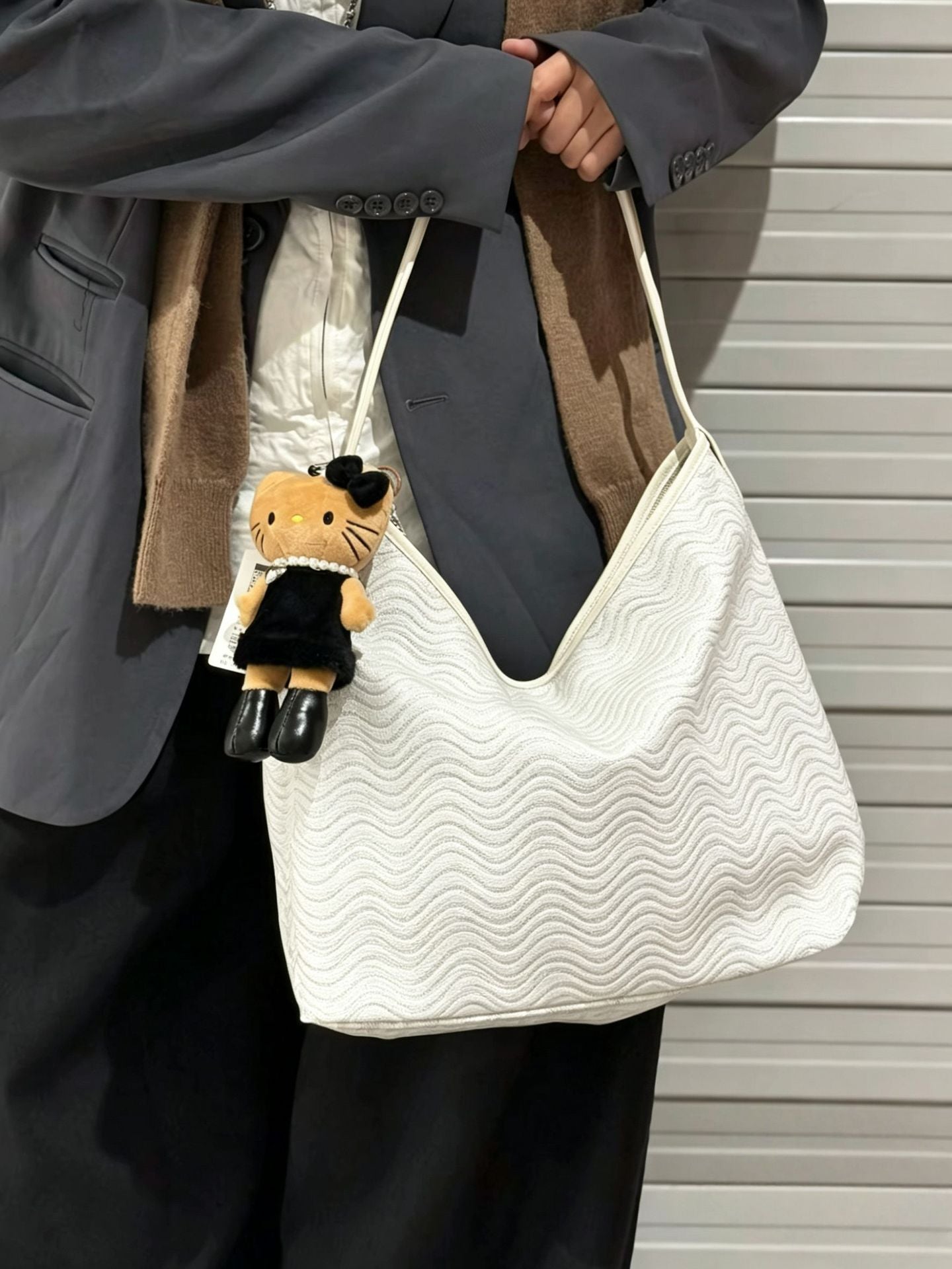 Presbyopic Full Printed Underarm Size Mother Women's Shoulder Bag