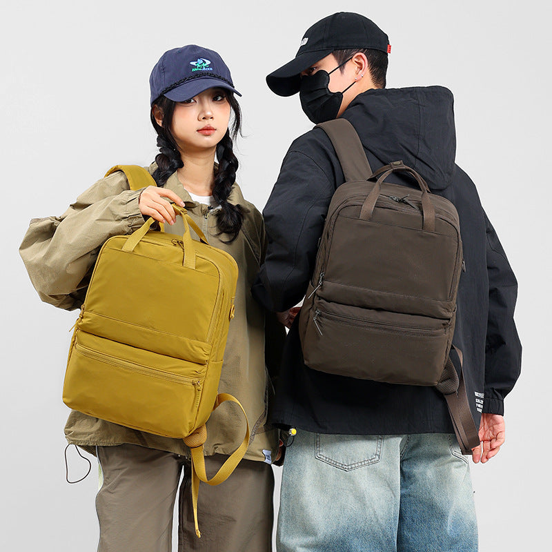 Fashion Couple Simple Large Capacity Commuter Backpacks