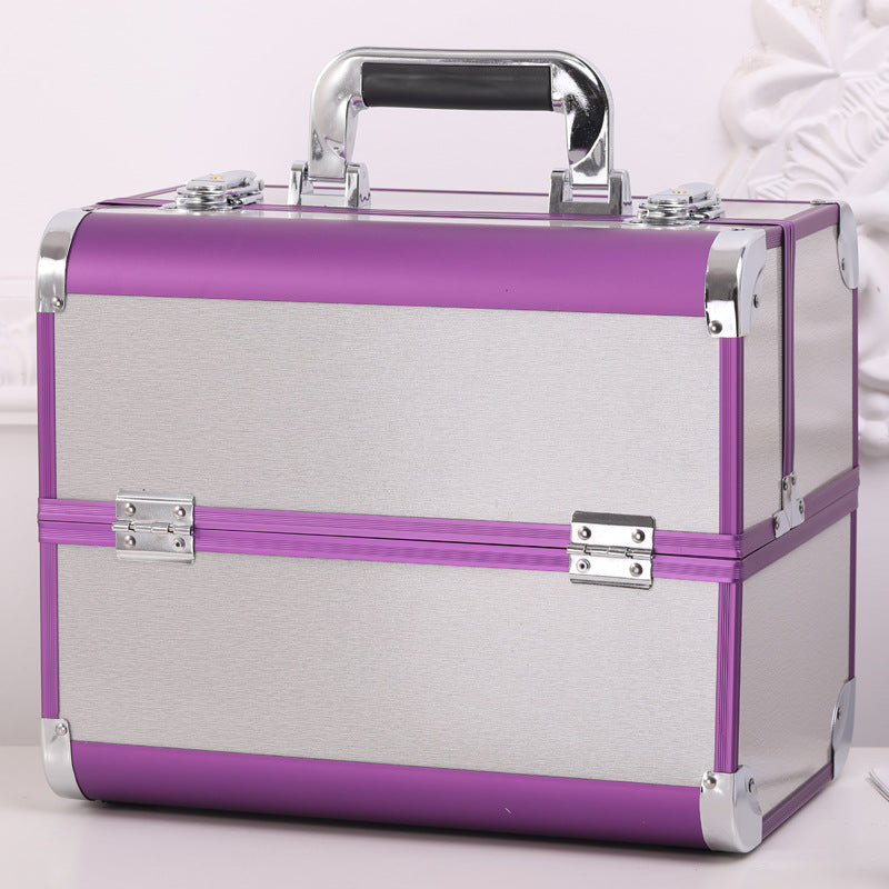 Tattoo Toolbox Large Capacity Makeup Fixing Artist Eyelash Beauty Manicure Cosmetic Case
