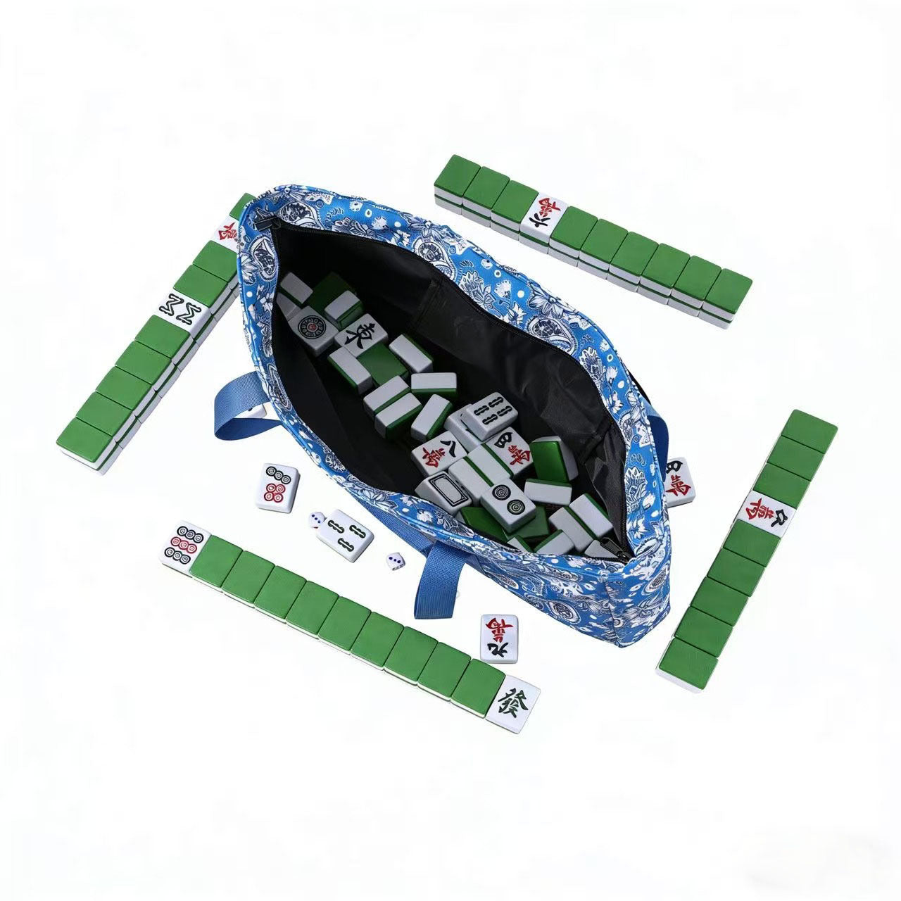 Three-piece Storage Toiletry Traveling Contrast Color Suit Makeup Bag