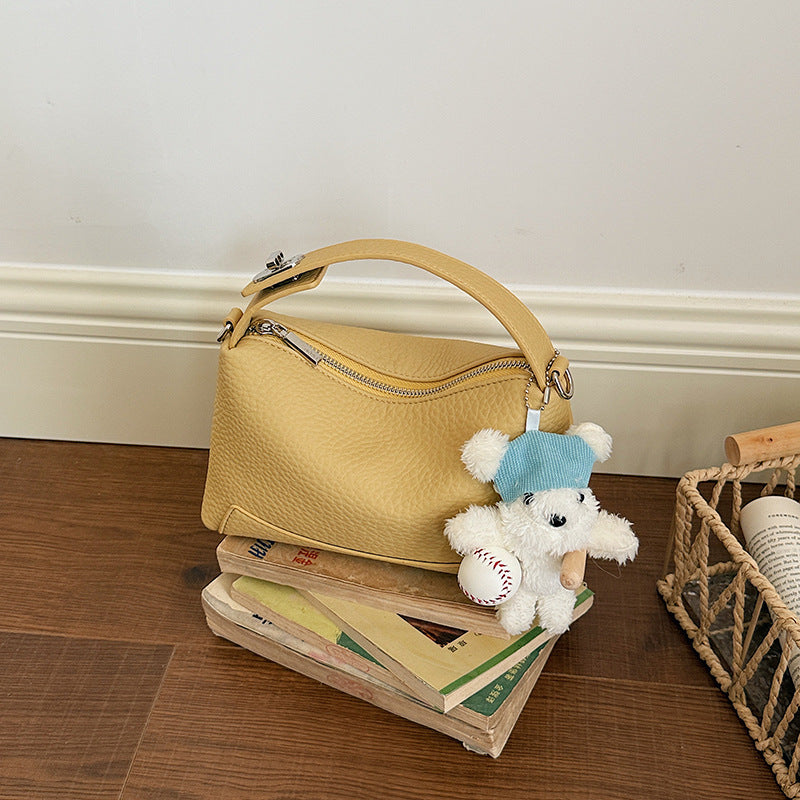 Women's Simple Lazy Exquisite Leather Korean Version For Women's Shoulder Bag
