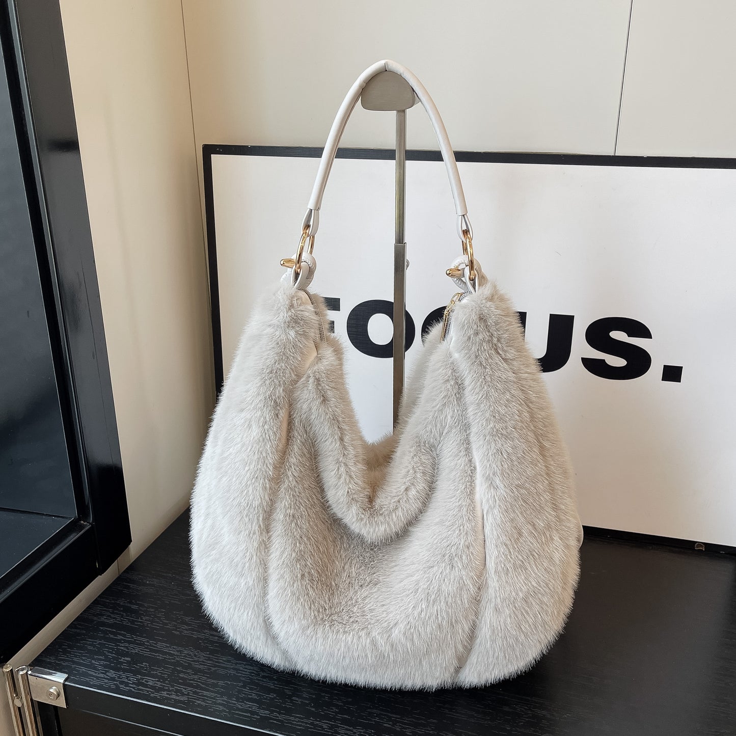 Slouchy New Women's Plush Korean Fashionable Bags