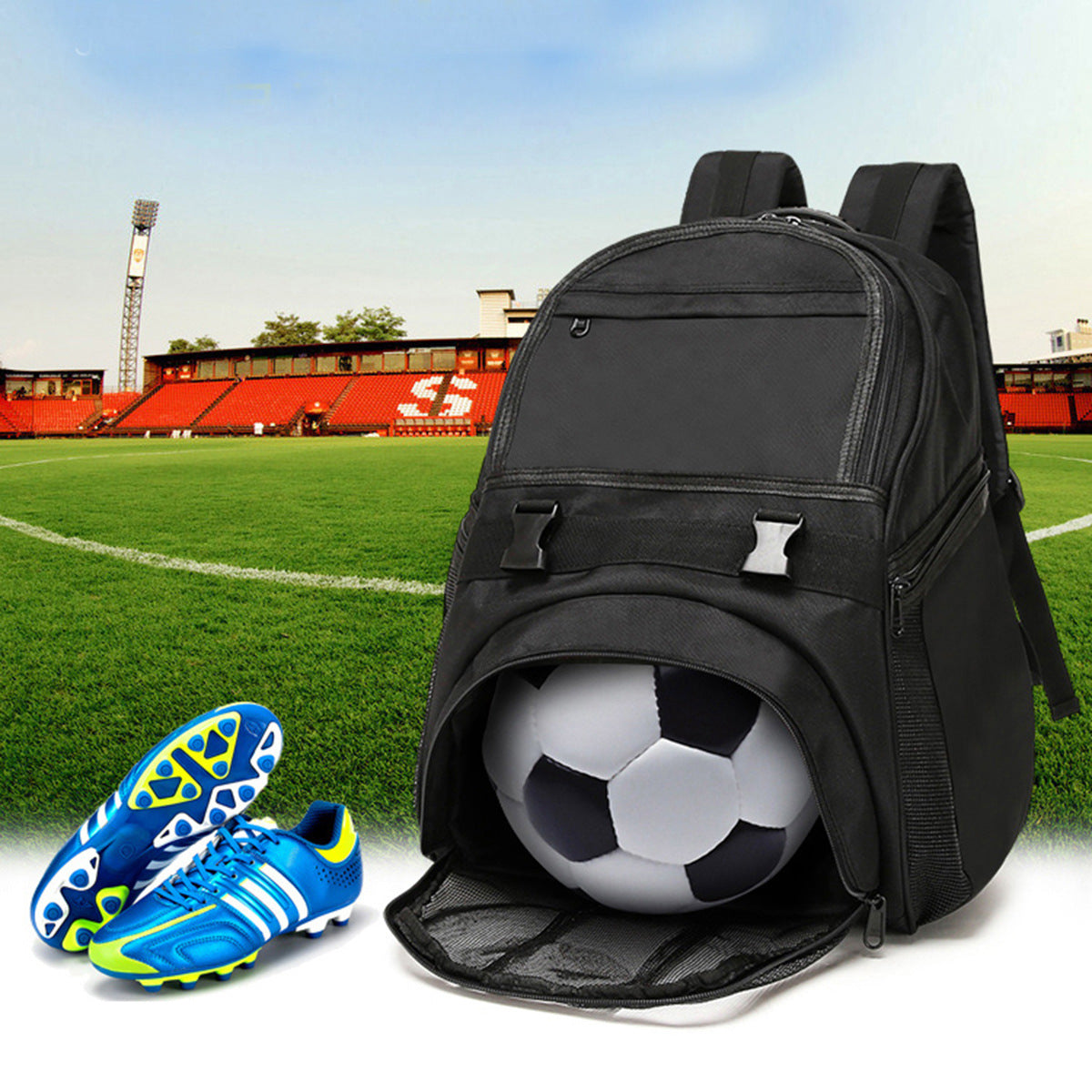 Football Basketball Large Capacity Exercise Equipment Sports Backpack
