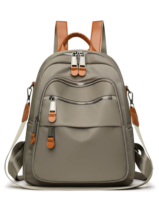 Women's Korean Simple Commute Lightweight Large Capacity Women's Backpack