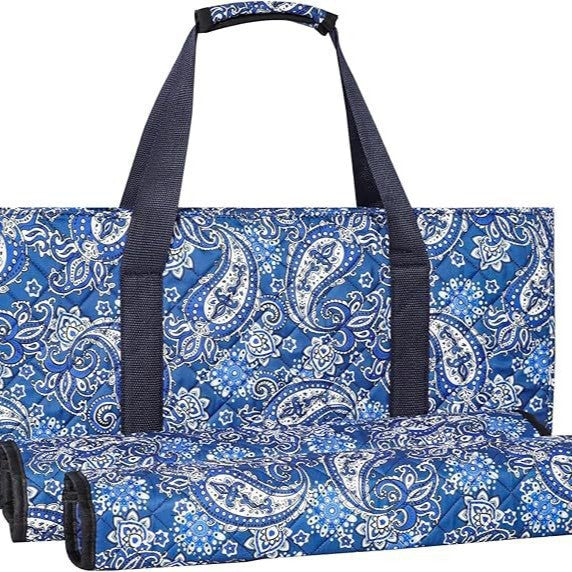 Mahjong Set Large Capacity Portable Toiletry Folding Bags