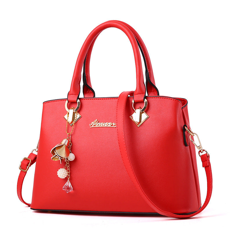 Korean Style Trendy Simple Large Capacity Women's Shoulder Bag