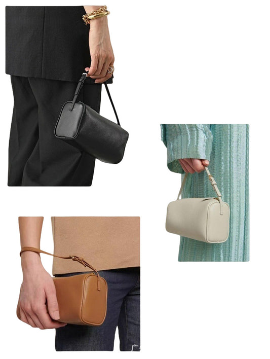 American Pen Genuine Leather High-grade Versatile Mini Underarm Bag
