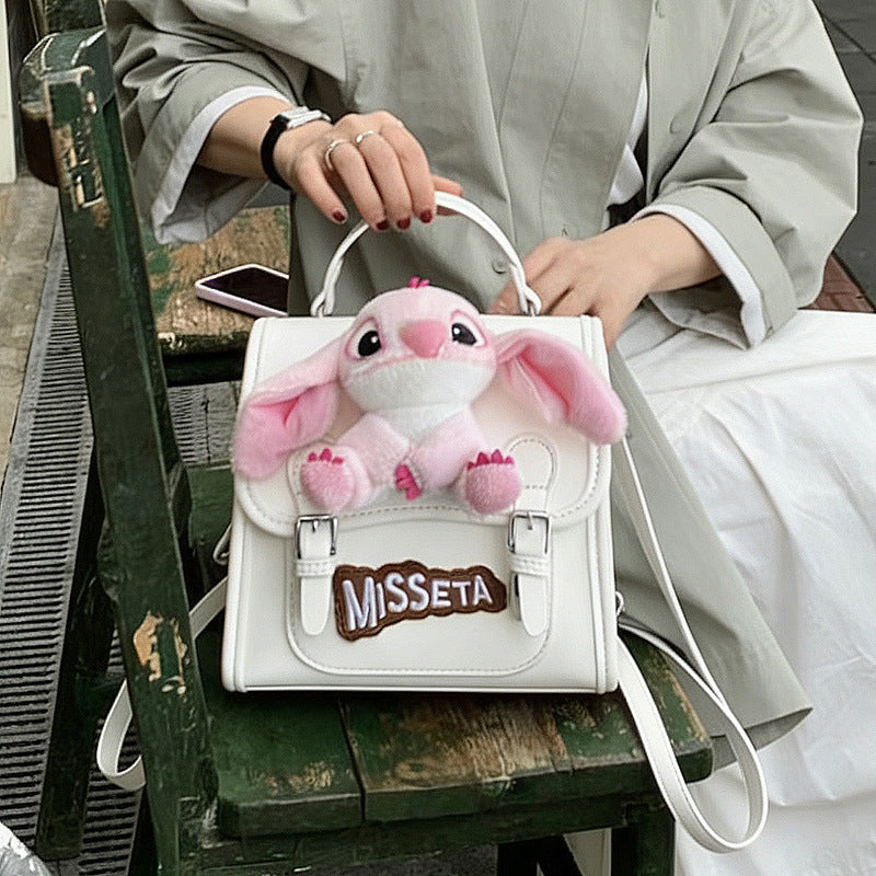 Women's Korean Style Cute Plush Doll Sweet Bags