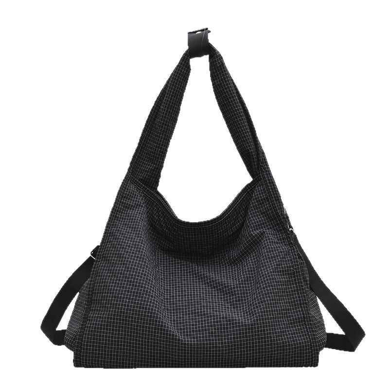 Women's Summer Canvas Korean Style Minority Simple Large Women's Shoulder Bag