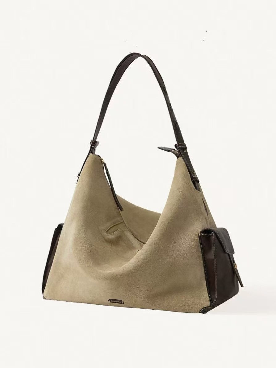 Mountain Lower Pine Tracking Large Capacity Totes Retro Tote Bag