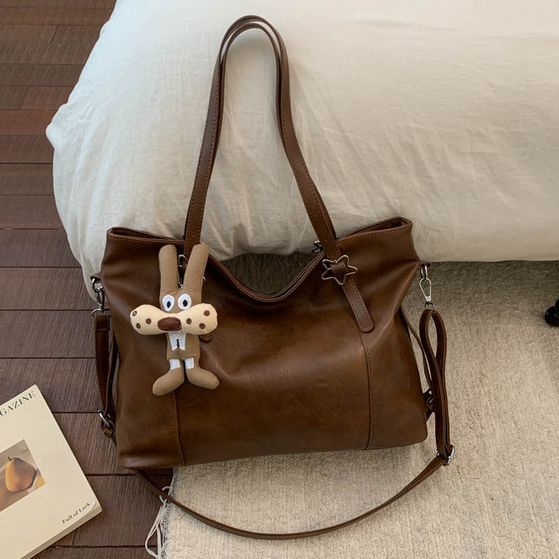 Capacity Female Retro Easy Matching Leisure Women's Messenger Bag