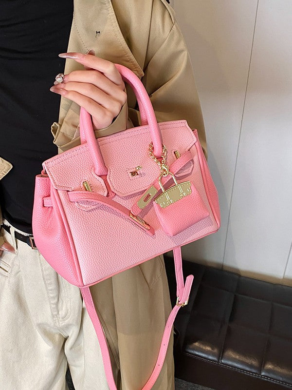 Women's Contrast Color Portable Design Large Capacity Women's Shoulder Bag