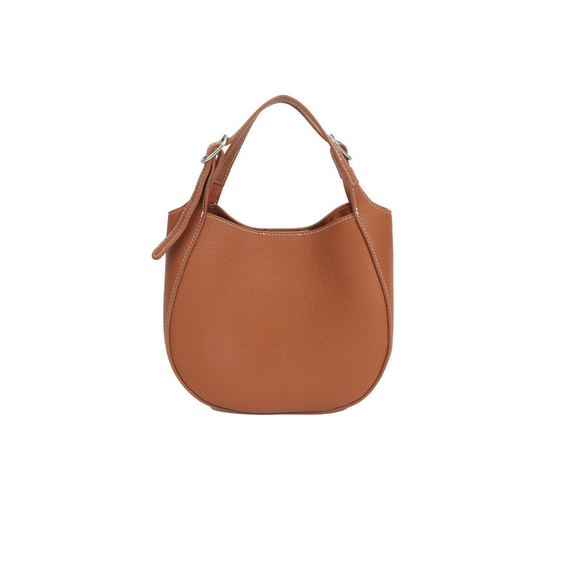 Women's Genuine Leather High-grade First Layer Cowhide Women's Handbag