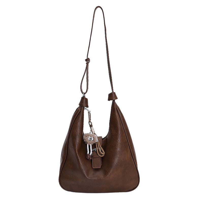 Women's High-grade Retro Commuter Large Capacity Shoulder Bags