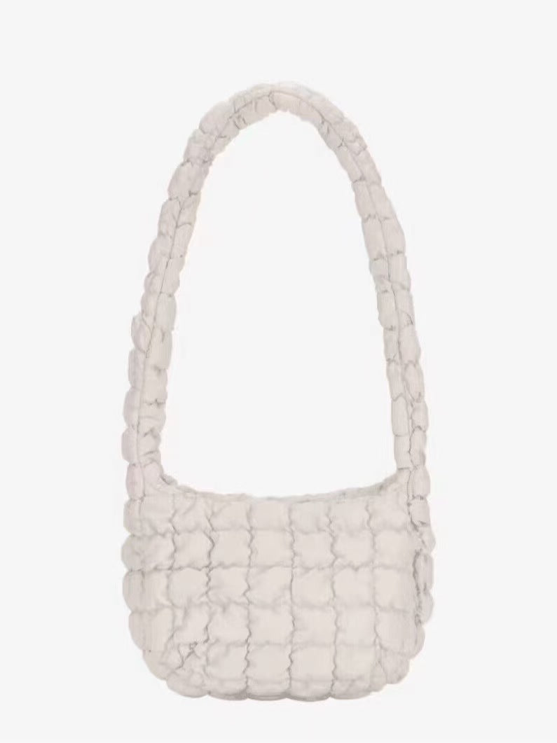 Unique Beautiful Cloud Puff Pleated Portable Tote Bag
