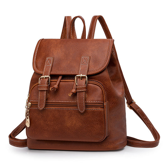 Women's & Men's Fashion Business Commute Trip Retro Women's Backpack