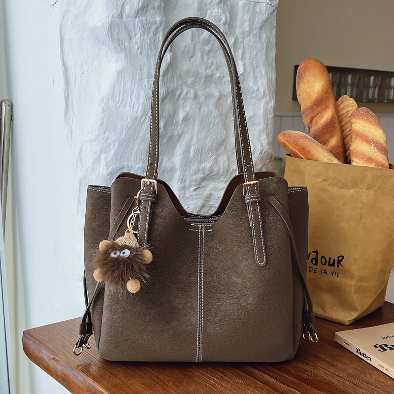 Sense Female Portable Fashion Large Capacity Single Piece Tote Bag