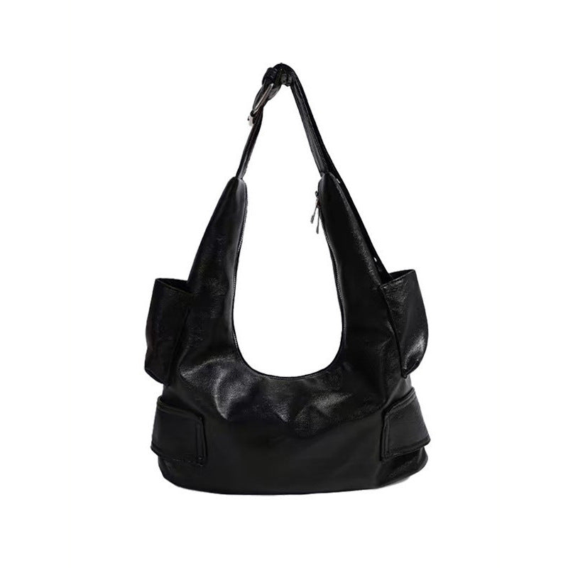 Women's Hot Style Underarm Retro Large Capacity Commuter Bags