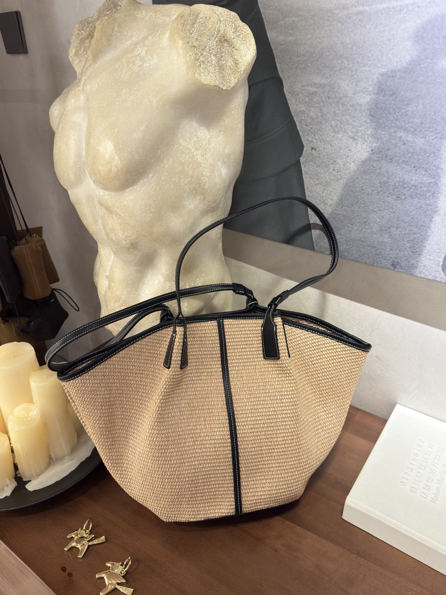 Women's Woven Large Capacity Totes Vacation Style High Sense Bags