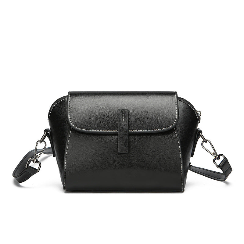 Women's Leather Large Capacity High-grade Shell Niche Shoulder Bags