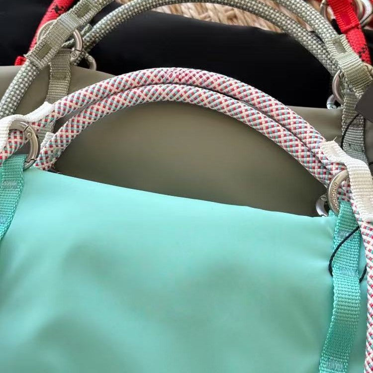Women's & Men's Cow Cargo Nylon Portable Tote Bags