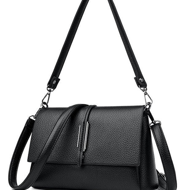 Soft Leather Pillow Simple Fashion Large Women's Shoulder Bag