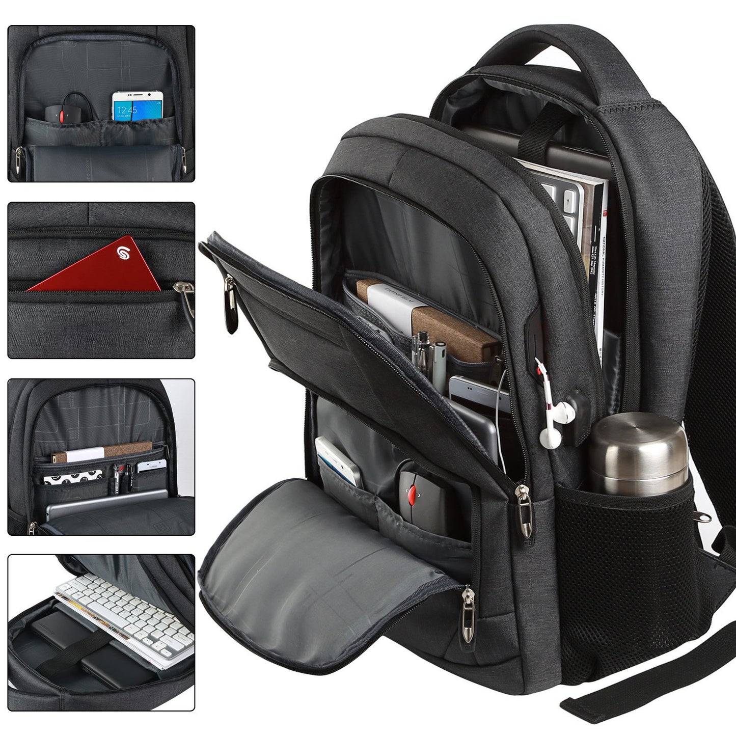 Men's Large Capacity High Sense Business Backpacks