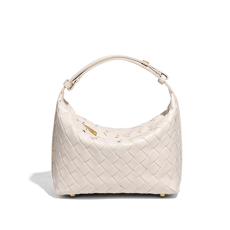 Women's Woven Single Underarm Hand Carrying Lunch Women's Handbag