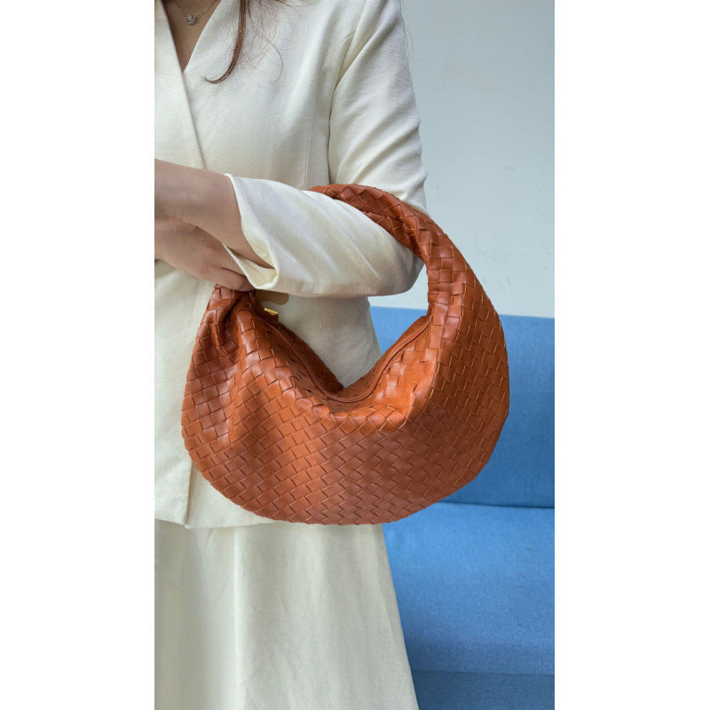 Knotted Woven Portable Underarm Fashion Large Bags
