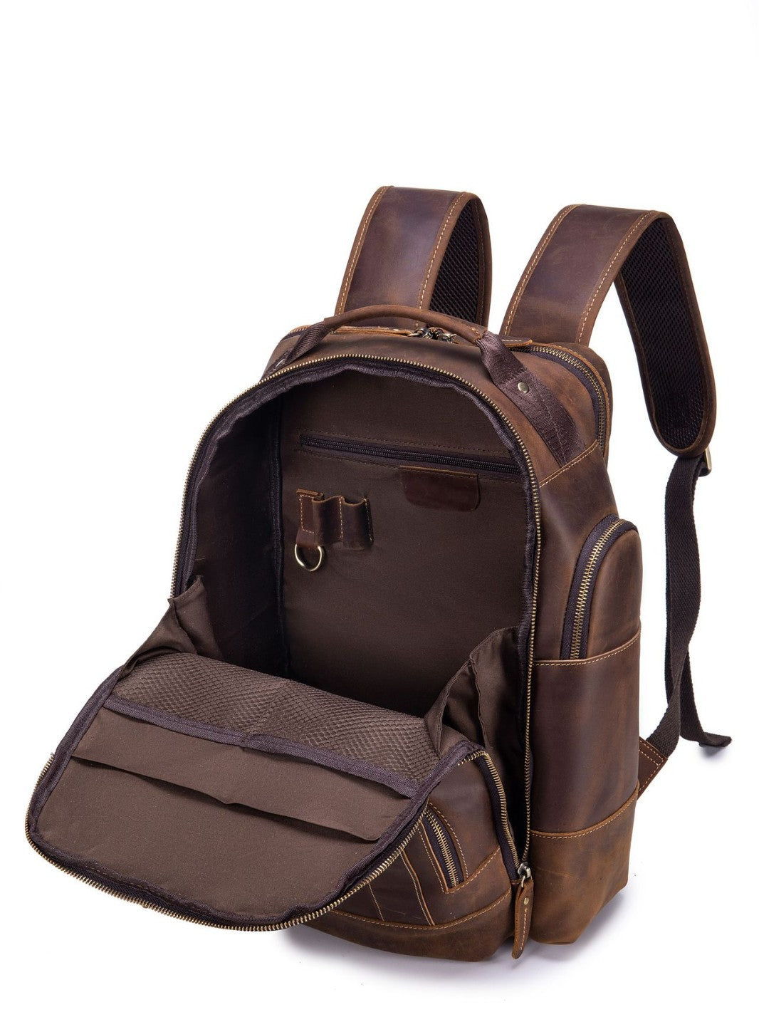 Men's Horse Leather First Layer Cowhide High-grade Commuter Bags