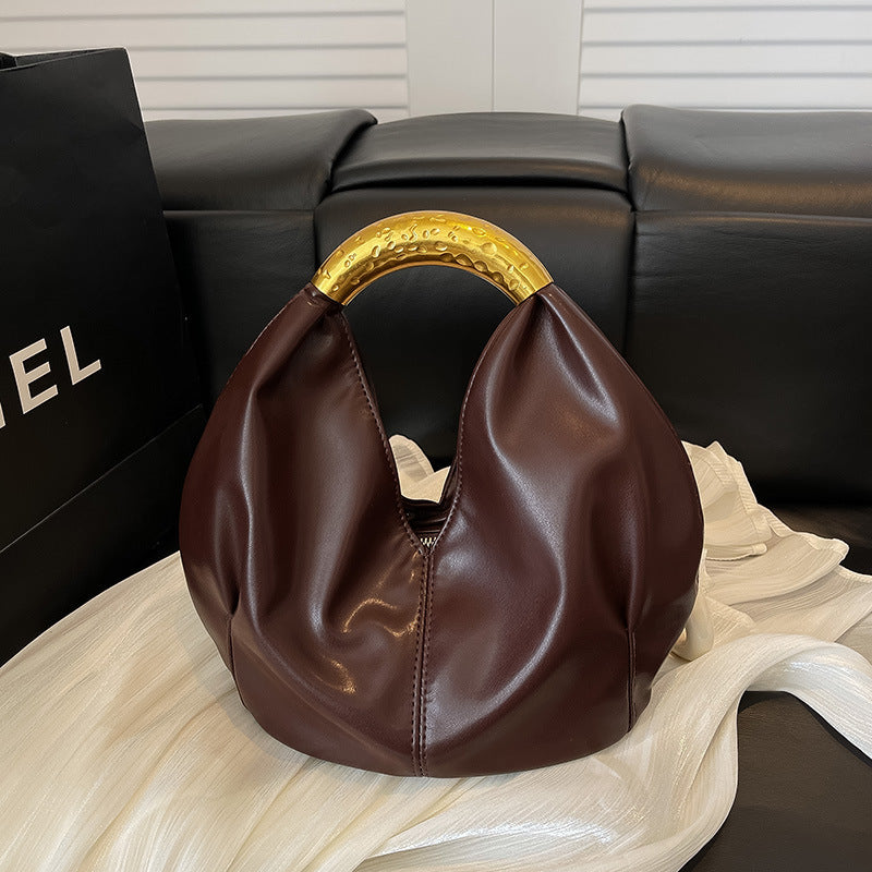 Women's Fashionable Minority Simple Advanced Metal Women's Handbag