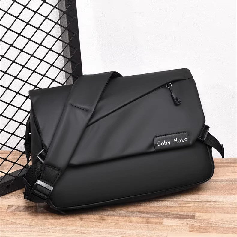Men's Large Capacity Fashion Trend Convenient Commuter Business Men's Messenger Bag