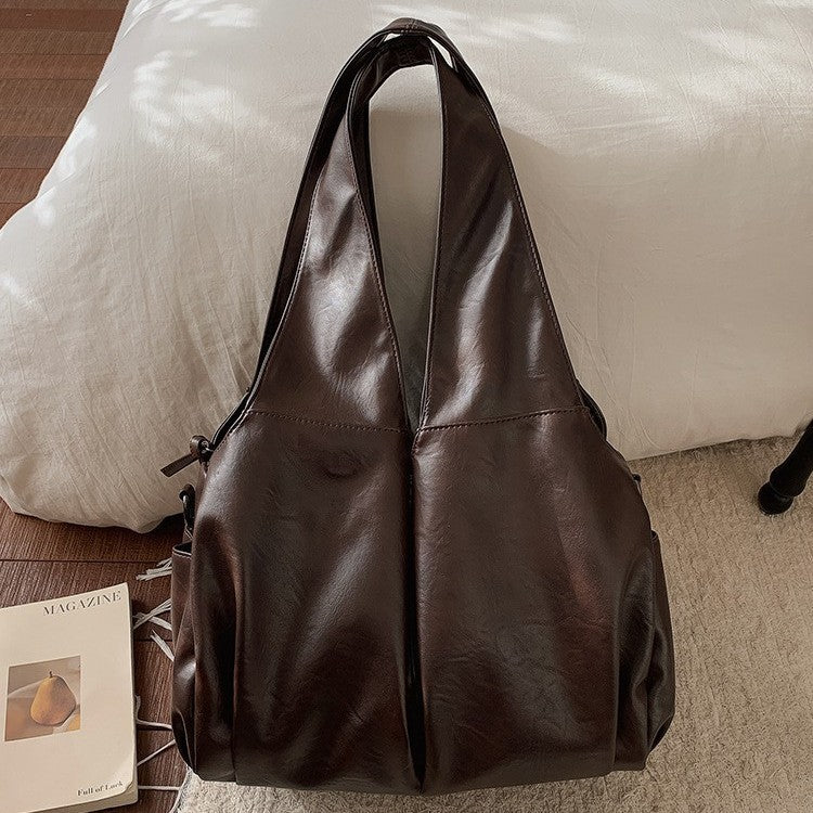 Women's Advanced Texture Retro Large Capacity Versatile Portable Bags