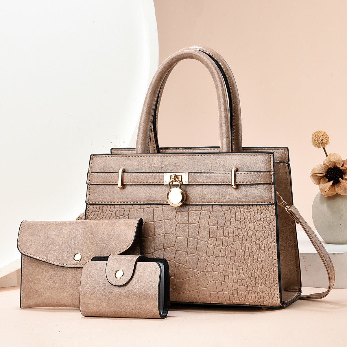 Classic Women's Spring Portable Fashion Big Women's Shoulder Bag