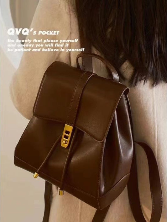 Super Textured Large Capacity Commuter Niche Women's Backpack