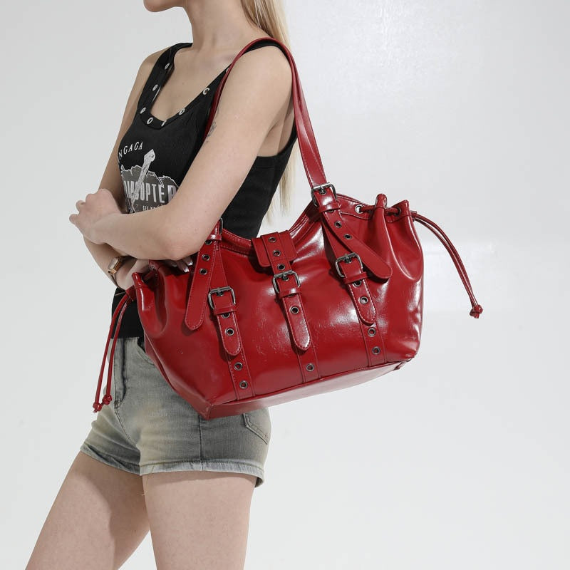 Super Cool Hot Motorcycle Niche Commuter Underarm Bag